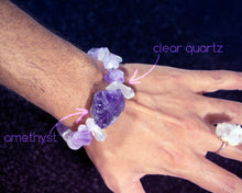 Load image into Gallery viewer, Dynamic Clarity (Luster Quartz + Amethyst)