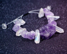 Load image into Gallery viewer, Dynamic Clarity (Luster Quartz + Amethyst)