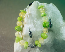 Load image into Gallery viewer, Light + Luck (Lime Jade + Citrine)