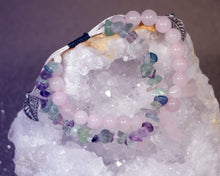Load image into Gallery viewer, Heart Harmony (Rose Quartz + Fluorite)