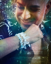 Load image into Gallery viewer, The Atlantean (Aquamarine + Clear Quartz)