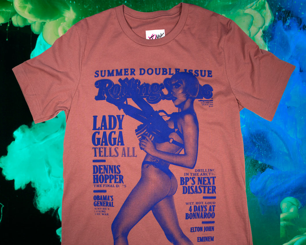 Lady Gaga's '10 Rolling Stone Cover T-Shirt