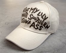 Load image into Gallery viewer, Kiss My Lily White Southern Louisiana Ass Hat

