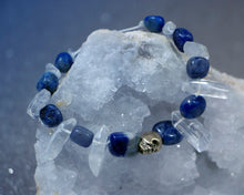 Load image into Gallery viewer, Truth Amplified (Lapis Lazuli + Clear Quartz)
