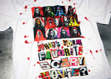 Load image into Gallery viewer, What&#39;s Your Favorite Scary Movie? T-Shirt
