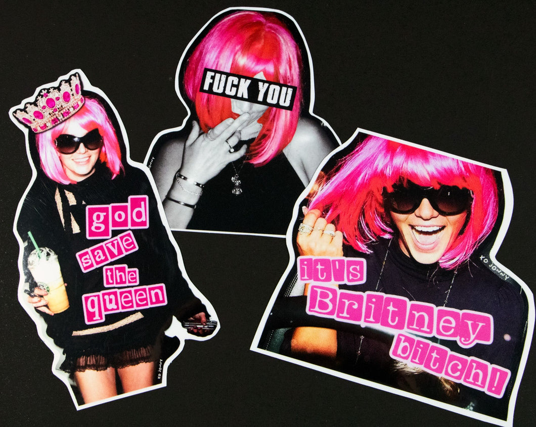 Britney Bitch! Sticker Set