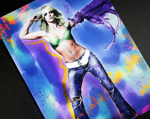 The Britney Pop Art Print